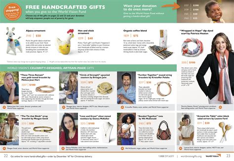 world vision gift catalog.